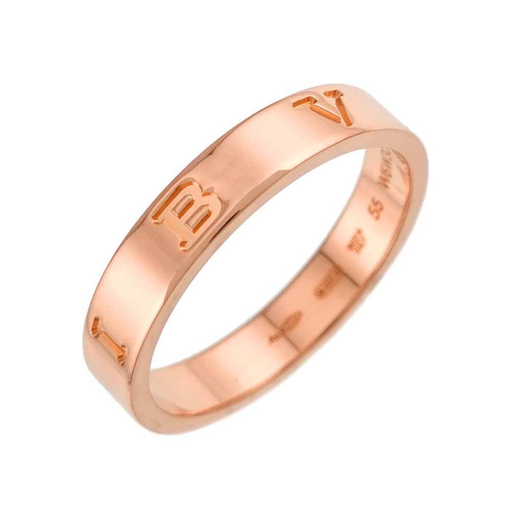 Bvlgari Bulgari B.zero1 Essential #55 Ring, 18K PG Pink Gold 750